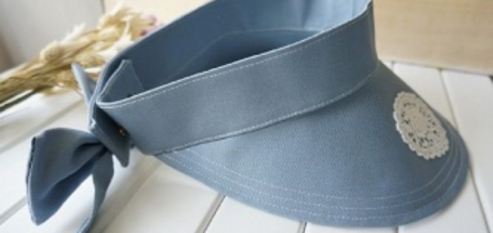 Шьем летний козырек из старых джинсов