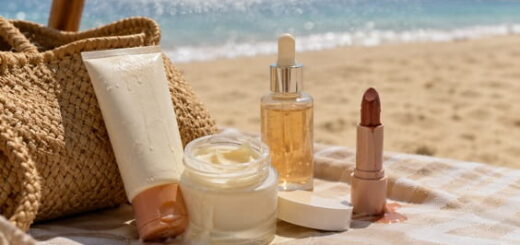 Как хранить косметику на пляже - банки, тюбики и SPF (1)